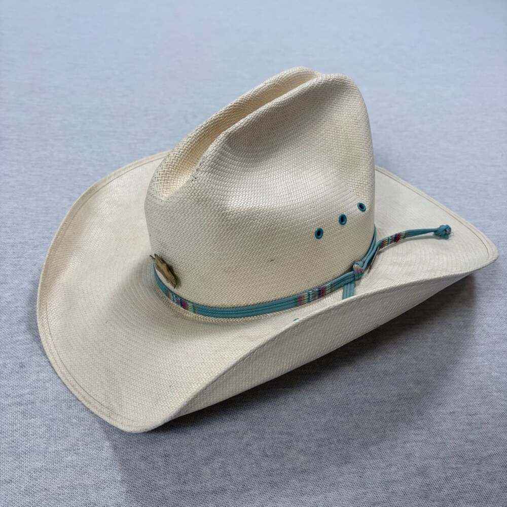 Stetson 8X Shameless Genuine Shantung Straw Cowboy Hat